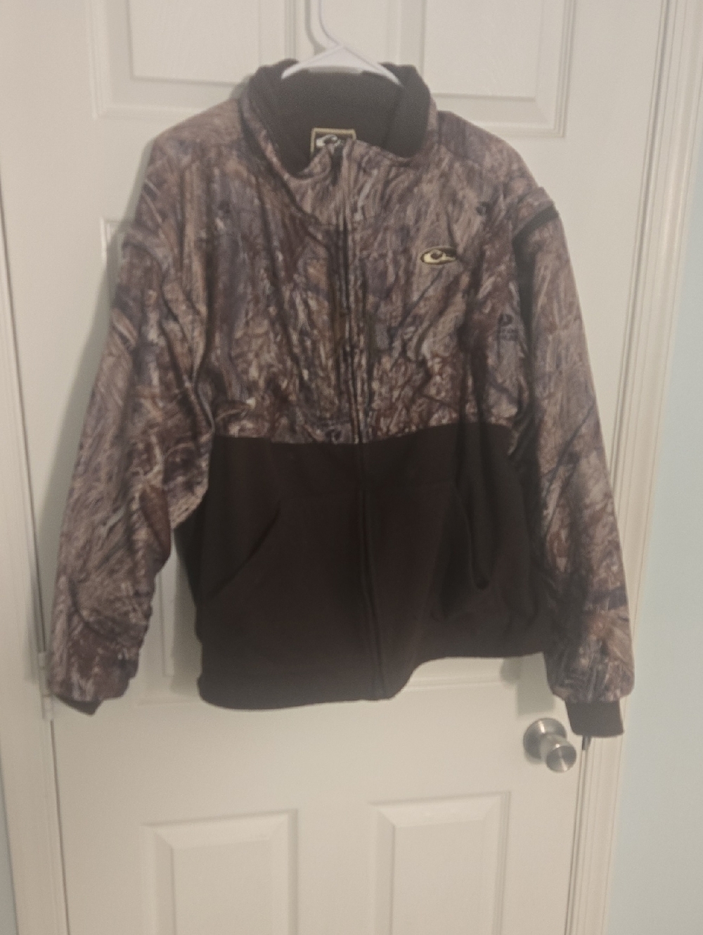 Drake Brown Camouflage Zip-Up Jacket